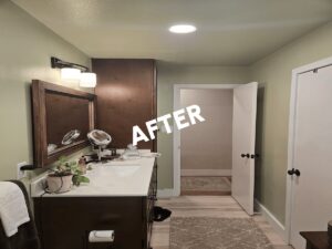 bathroom flooring install carmichael california